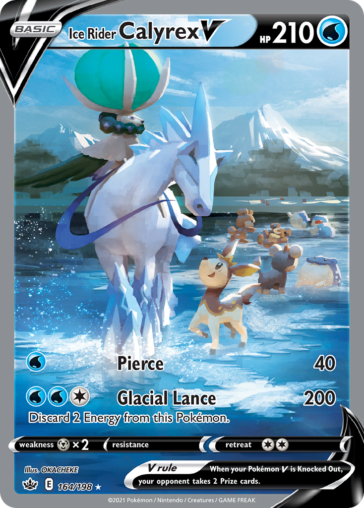 Ice Rider Calyrex V (Alternate Full Art) - SWSH06: Chilling Reign (SWSH06) — SWSH06: Chilling Reign