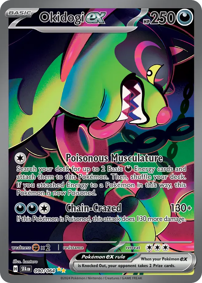 Okidogi ex - 090/64 - SV06.5: Shrouded Fable (Special illustration rare) — SV: Shrouded Fable