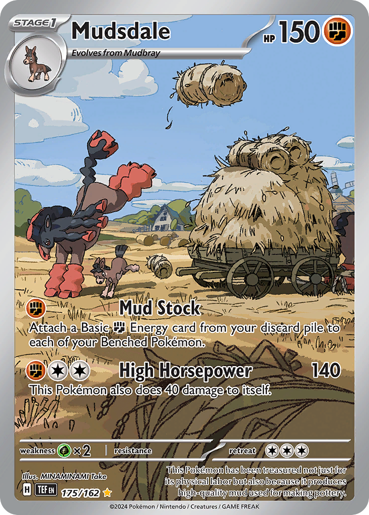 Mudsdale - 175/162 - SV05: Temporal Forces (Illustration rare) — SV05: Temporal Forces