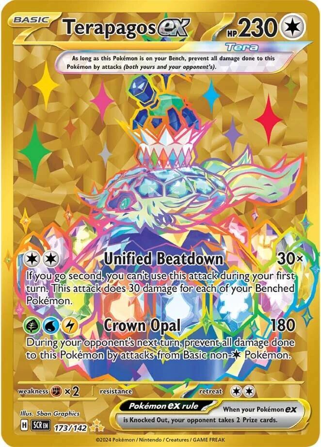 Terapagos ex - 173/142 - SV07: Stellar Crown (SV07) — SV07: Stellar Crown