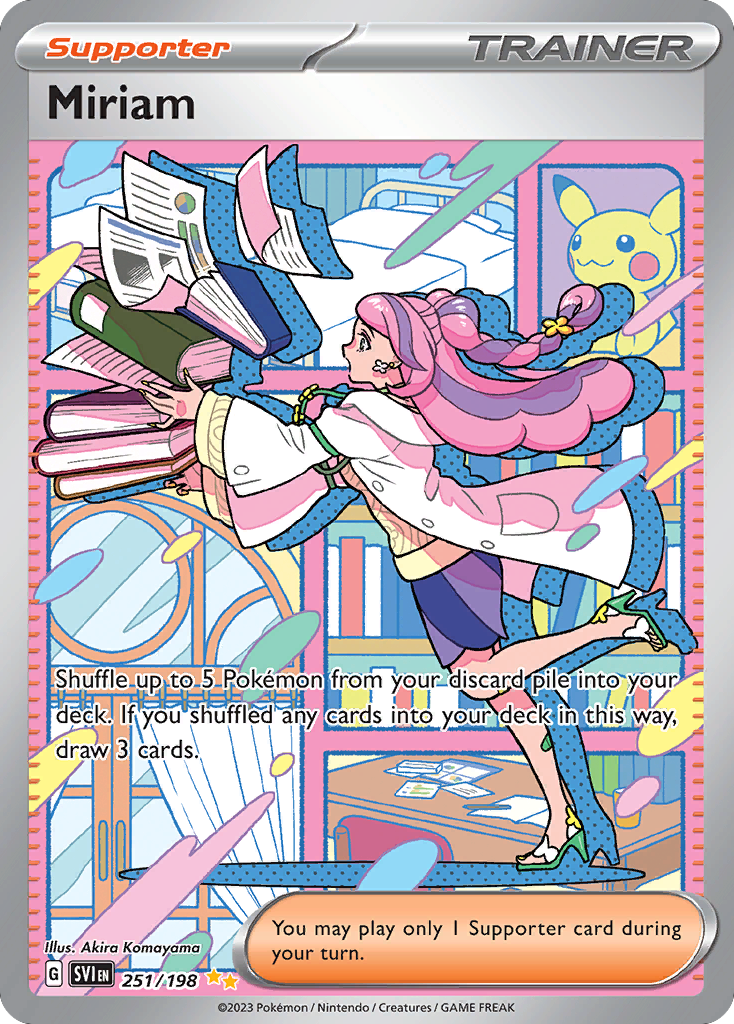 Miriam - 251/198 - SV01: Scarlet & Violet (Special illustration rare) — SV01: Scarlet & Violet Base Set
