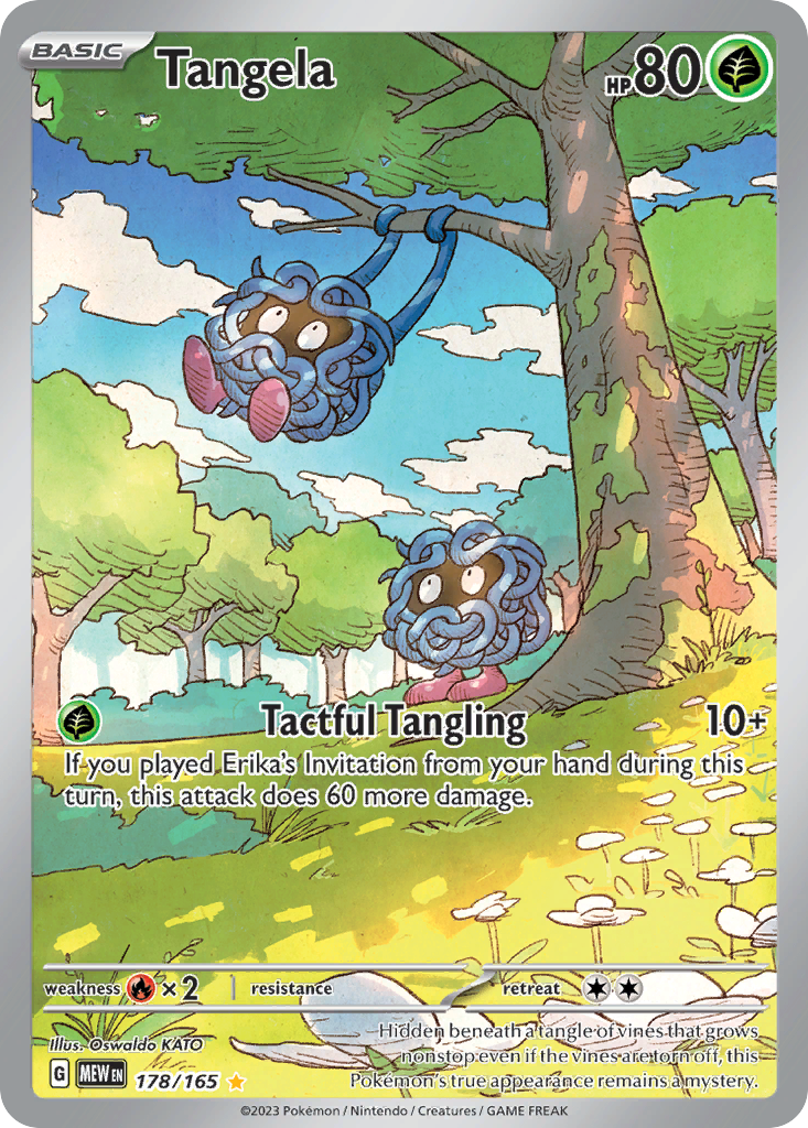 Tangela - 178/165 - SV03.5: 151 (Illustration rare) — SV: Scarlet & Violet 151