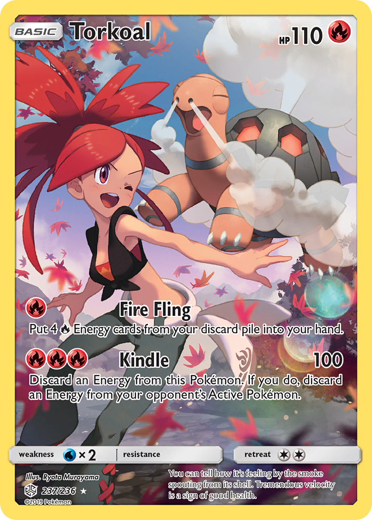 Torkoal (Secret) - SM - Cosmic Eclipse (SM12) — SM - Cosmic Eclipse