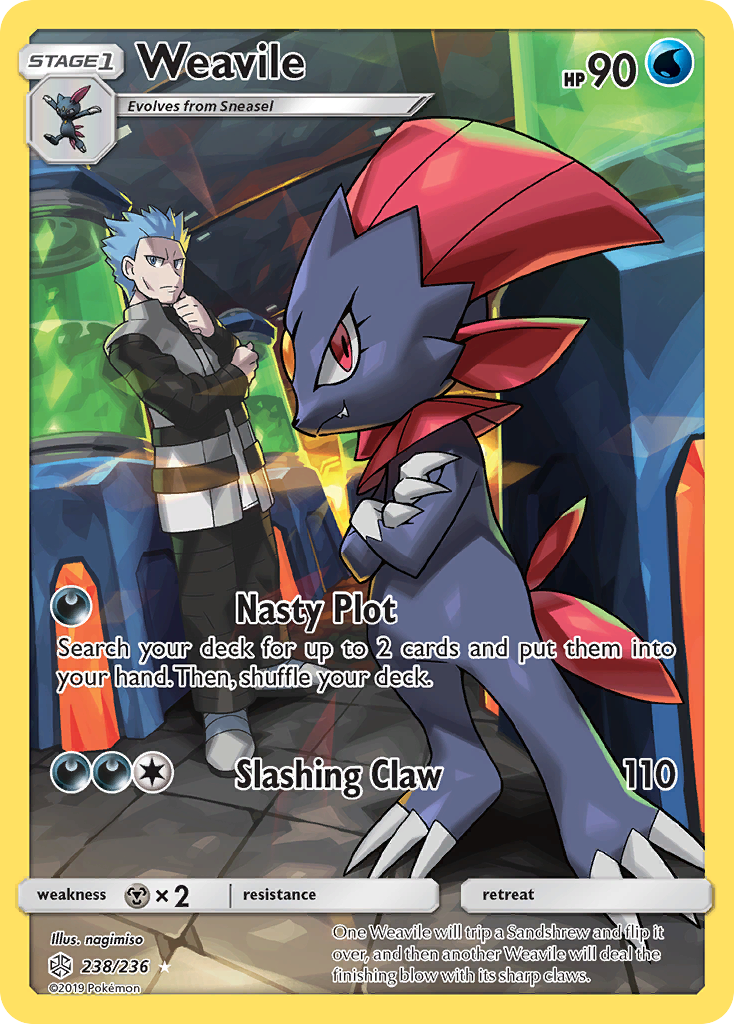 Weavile (Secret) - SM - Cosmic Eclipse (SM12) — SM - Cosmic Eclipse