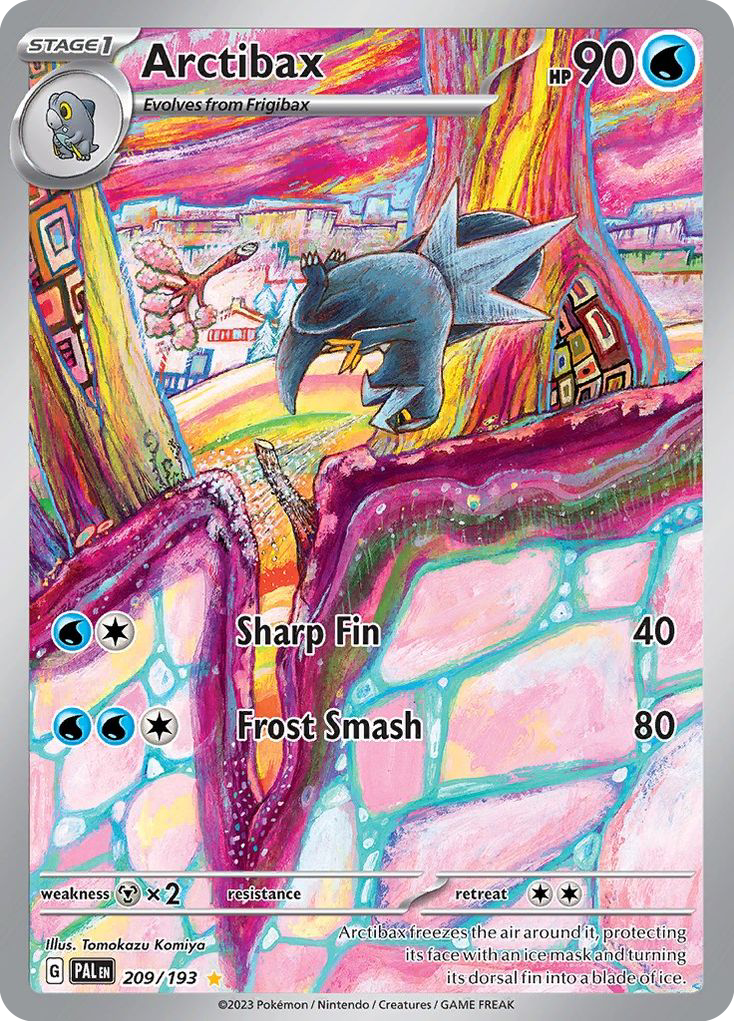 Arctibax - 209/193 - SV02: Paldea Evolved (Illustration rare) — Special Gallery & Trainer Gallery