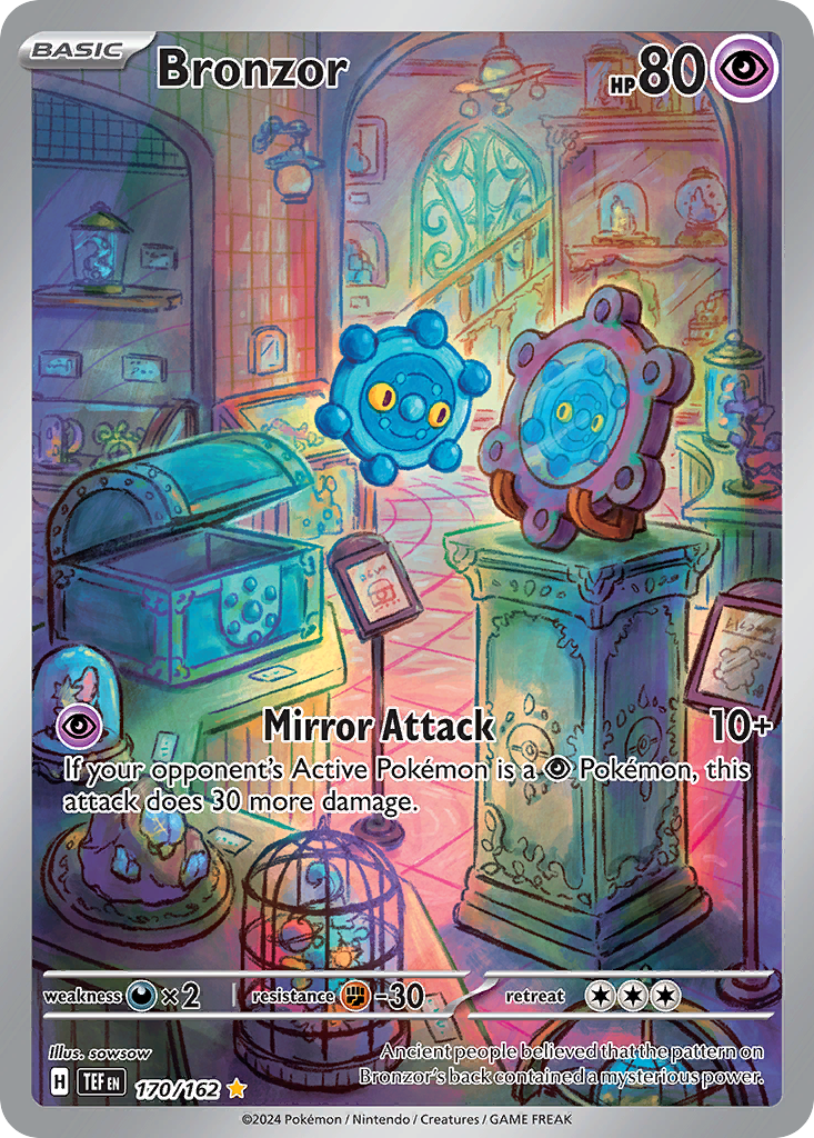 Bronzor - 170/162 - SV05: Temporal Forces (Illustration rare) — SV05: Temporal Forces