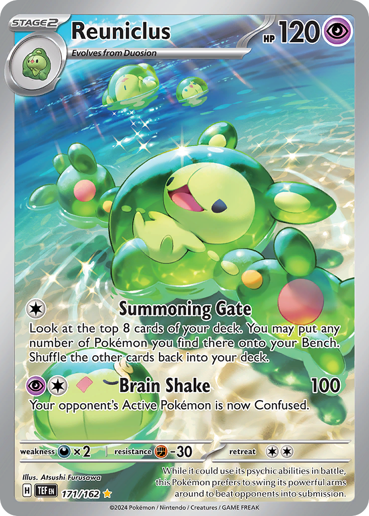 Reuniclus - 171/162 - SV05: Temporal Forces (Illustration rare) — SV05: Temporal Forces