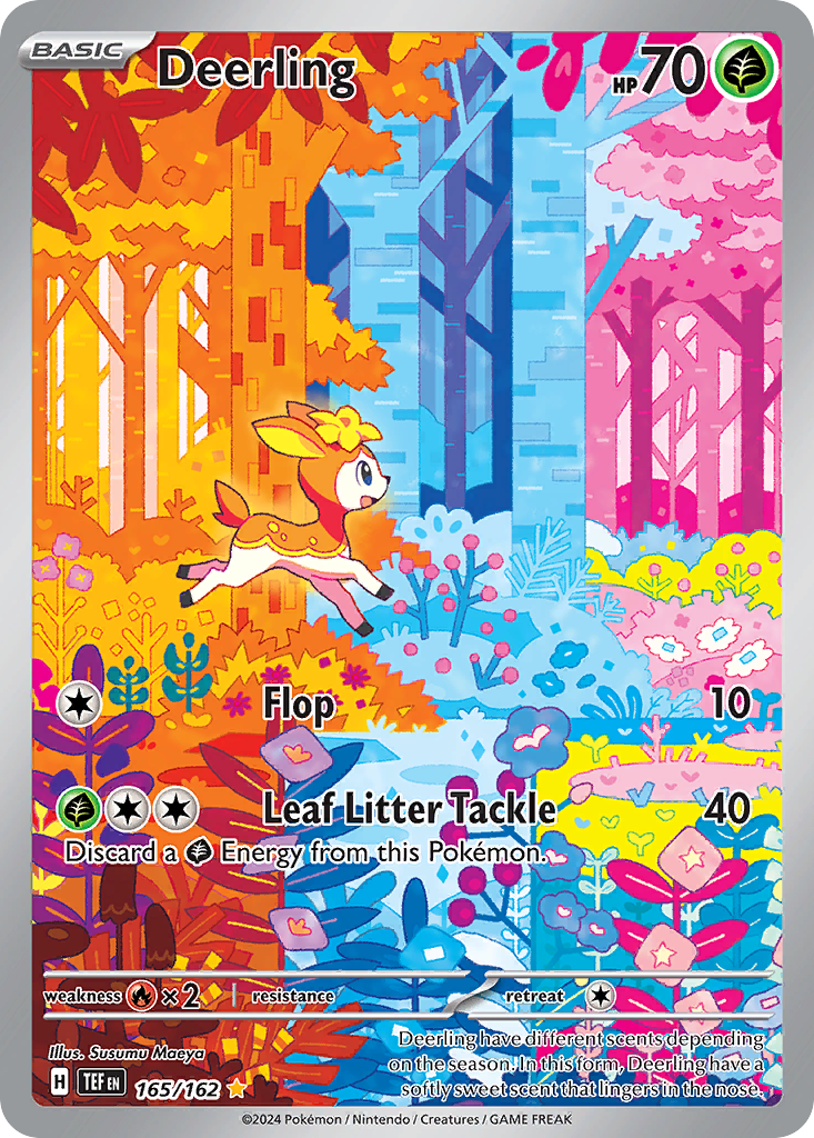 Deerling - 165/162 - SV05: Temporal Forces (Illustration rare) — SV05: Temporal Forces