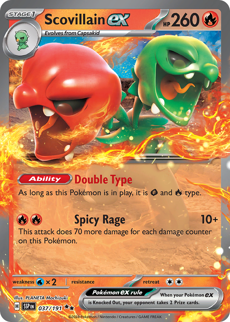 Scovillain ex - 037/191 - SV08: Surging Sparks (SV08) — SV08: Surging Sparks