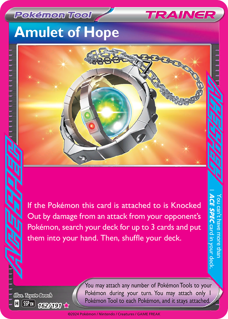 Amulet of Hope - SV08: Surging Sparks (SV08) — SV08: Surging Sparks