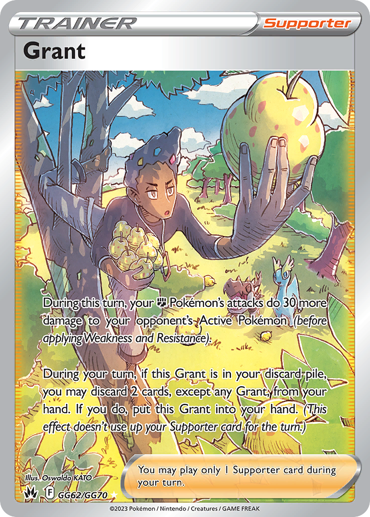 Grant - GG62/159 - SWSH12.5: Crown Zenith (Ultra Rare) — Crown Zenith