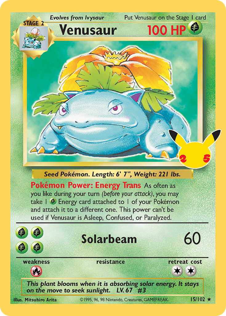 Venusaur - Celebrations: Classic Collection (CCC) — Celebrations