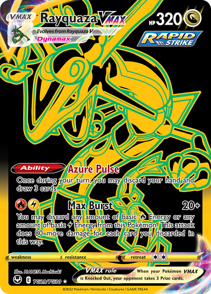 Rayquaza VMAX - TG29/195 - SWSH12: Silver Tempest (Secret Rare) — SWSH12: Silver Tempest