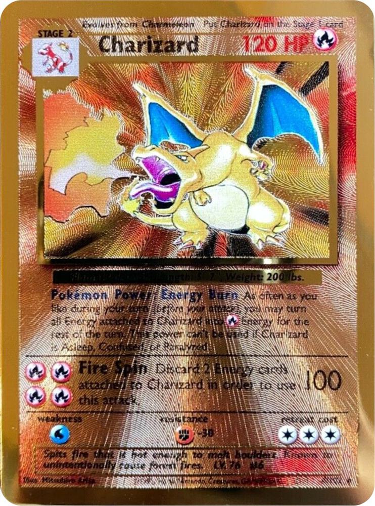 Charizard (Celebrations Metal Card) - Miscellaneous Cards & Products (MCAP) — Celebrations