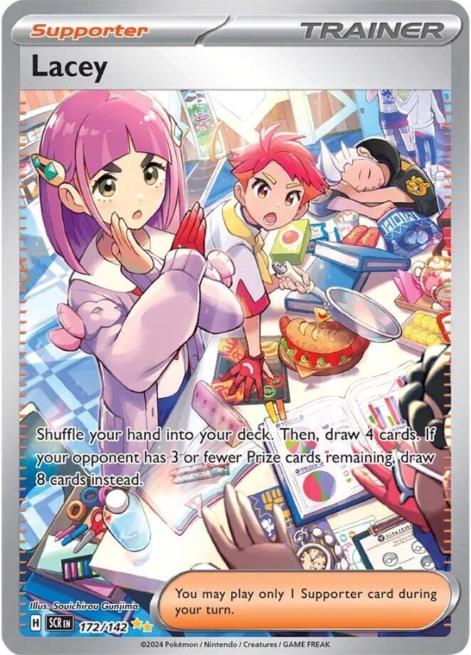 Lacey - 172/142 - SV07: Stellar Crown (Special illustration rare) — SV07: Stellar Crown