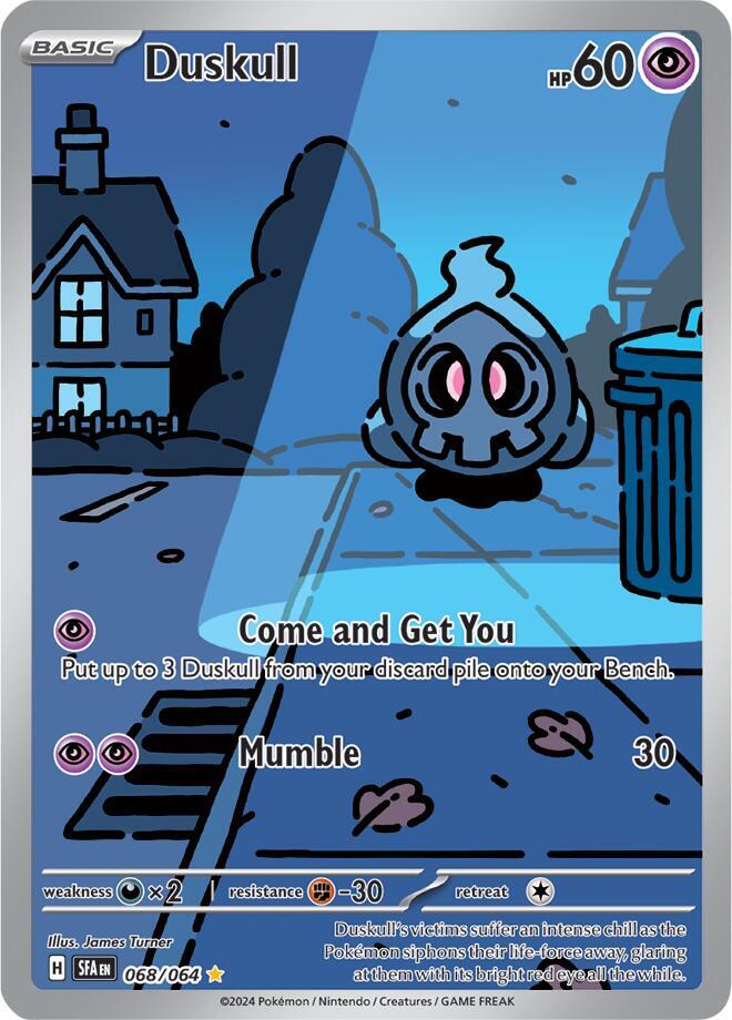 Duskull - 068/64 - SV06.5: Shrouded Fable (Illustration rare) — SV: Shrouded Fable