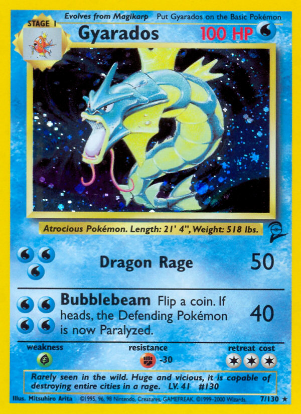 Gyarados - Base Set 2 (BS2) — Base Set 2