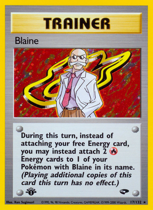 Blaine (17) - Gym Challenge (G2)/UNLIMITED — Gym Challenge