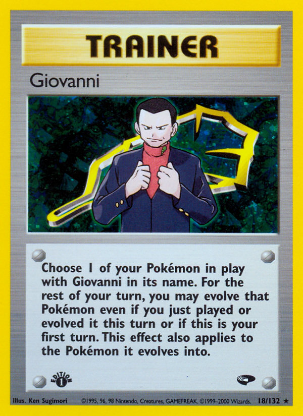 Giovanni (18) - Gym Challenge (G2)/1ST EDITION — Gym Challenge