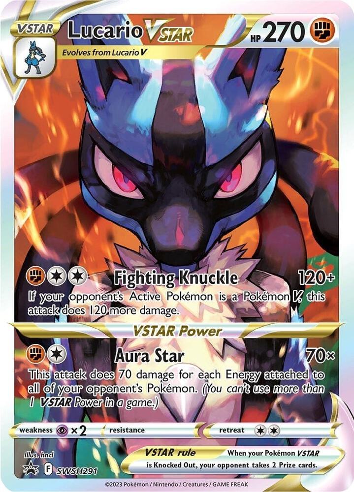 Lucario VSTAR - SWSH291 - SWSH: Sword & Shield Promo Cards (SWSD) — SWSH: Sword & Shield Promo Cards