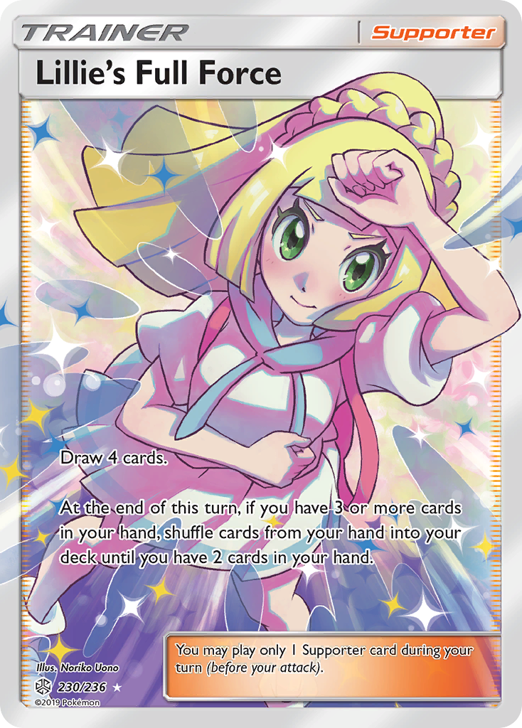 Lillie's Full Force (Full Art) - SM - Cosmic Eclipse (SM12) — SM - Cosmic Eclipse