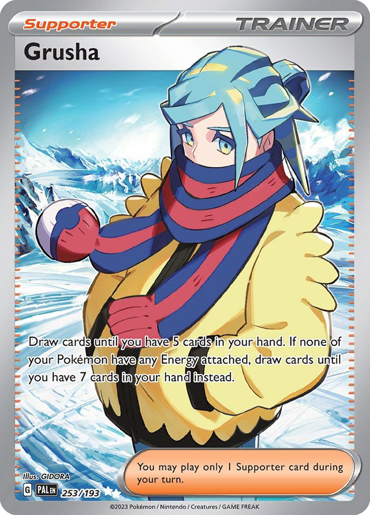 Grusha - 253/193 - SV02: Paldea Evolved (Ultra Rare) — SV02: Paldea Evolved