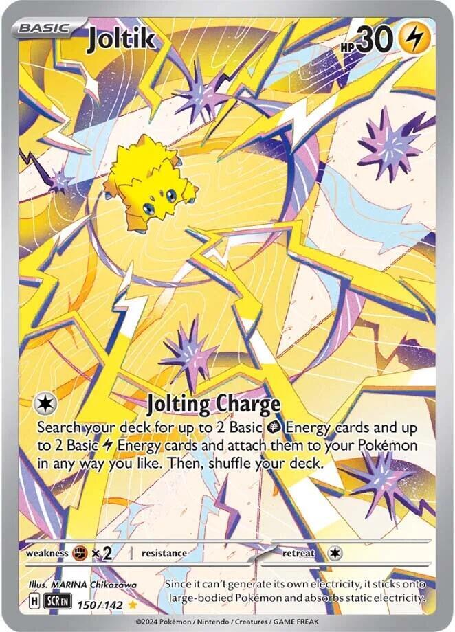 Joltik - 150/142 - SV07: Stellar Crown (Illustration rare) — SV07: Stellar Crown
