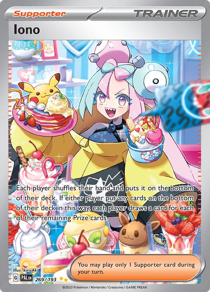 Iono - 269/193 - SV02: Paldea Evolved (Special illustration rare) — SV02: Paldea Evolved