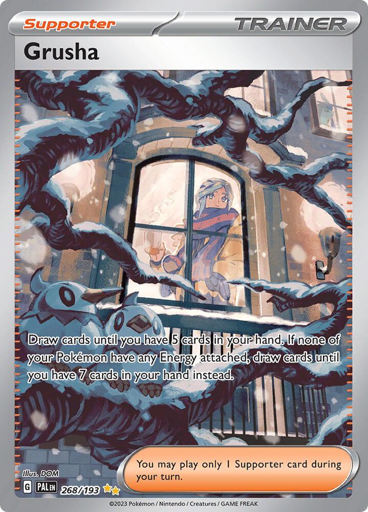 Grusha - 268/193 - SV02: Paldea Evolved (Special illustration rare) — SV02: Paldea Evolved
