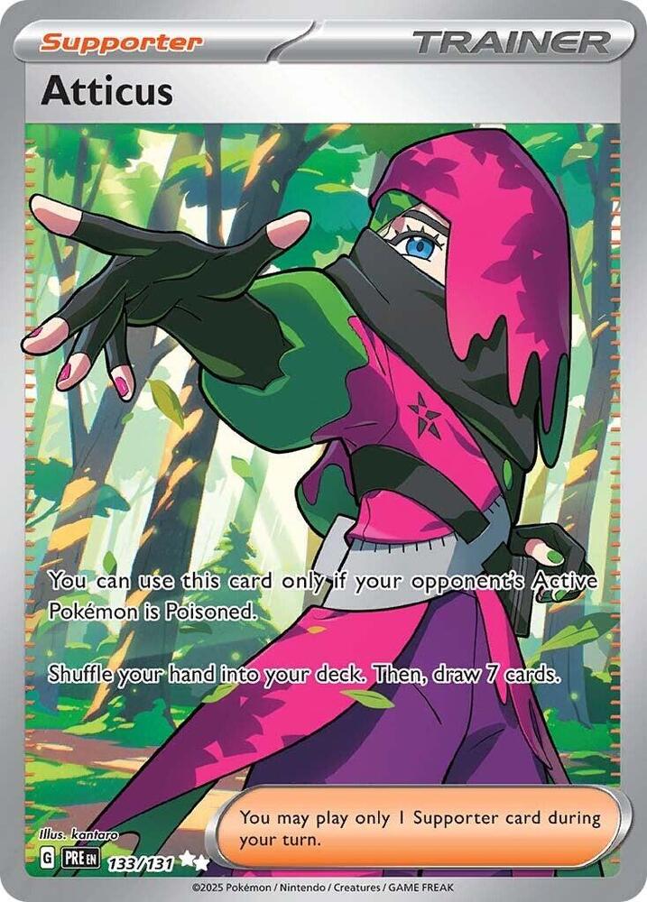 Atticus - 133/131 - SV08.5: Prismatic Evolutions (Ultra Rare) — SV: Prismatic Evolutions