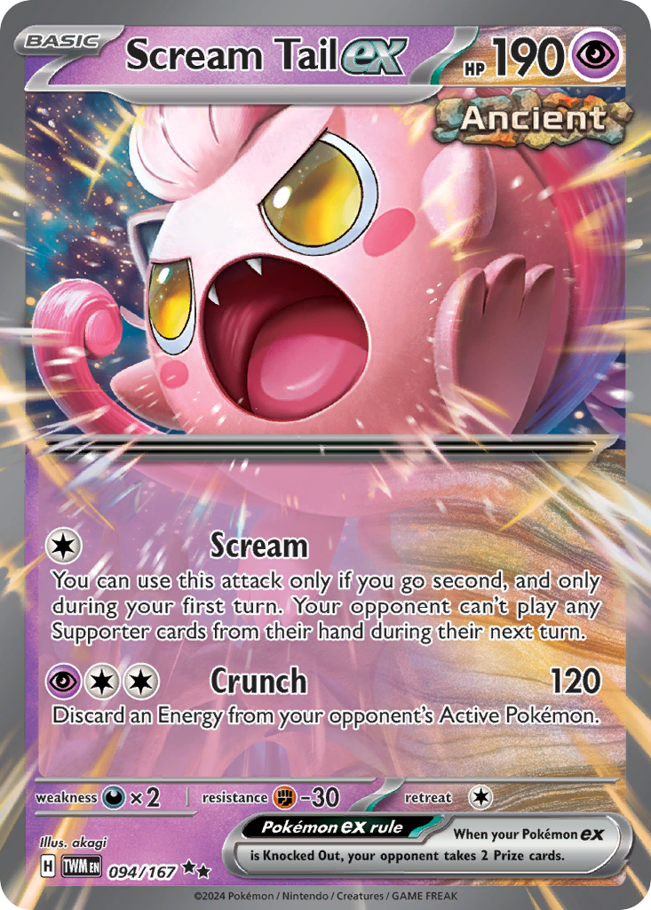 Scream Tail ex - 094/167 - SV06: Twilight Masquerade (TWM) — SV06: Twilight Masquerade