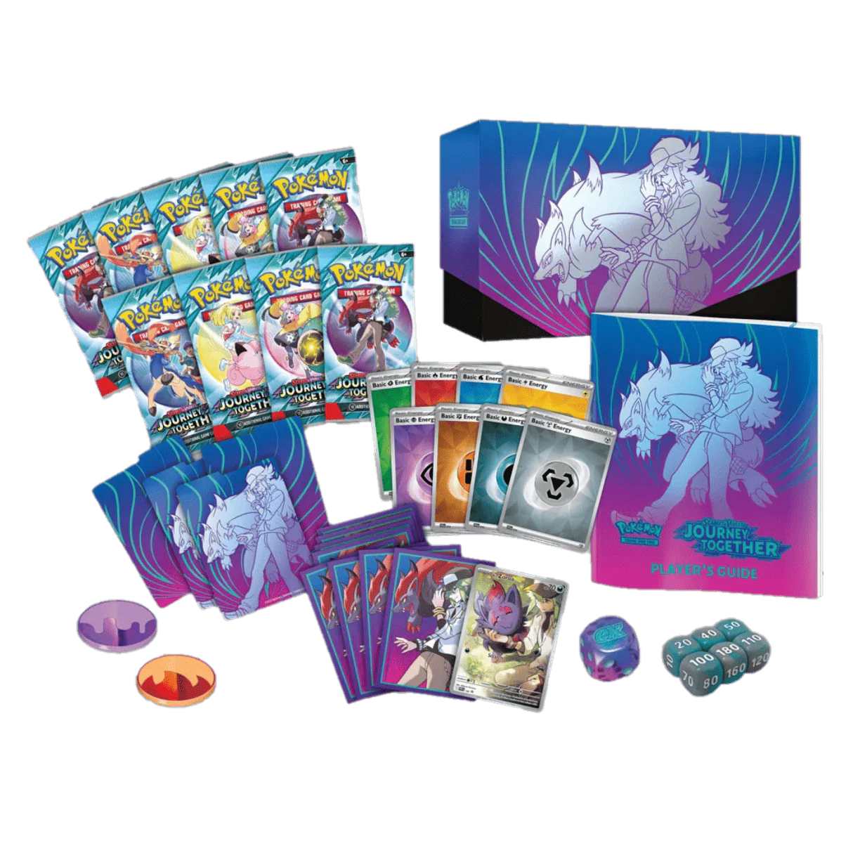 Pokémon TCG: Scarlet & Violet 9 - "Journey Together" Elite Trainer Box — Pokémon TCG Producto Sellado