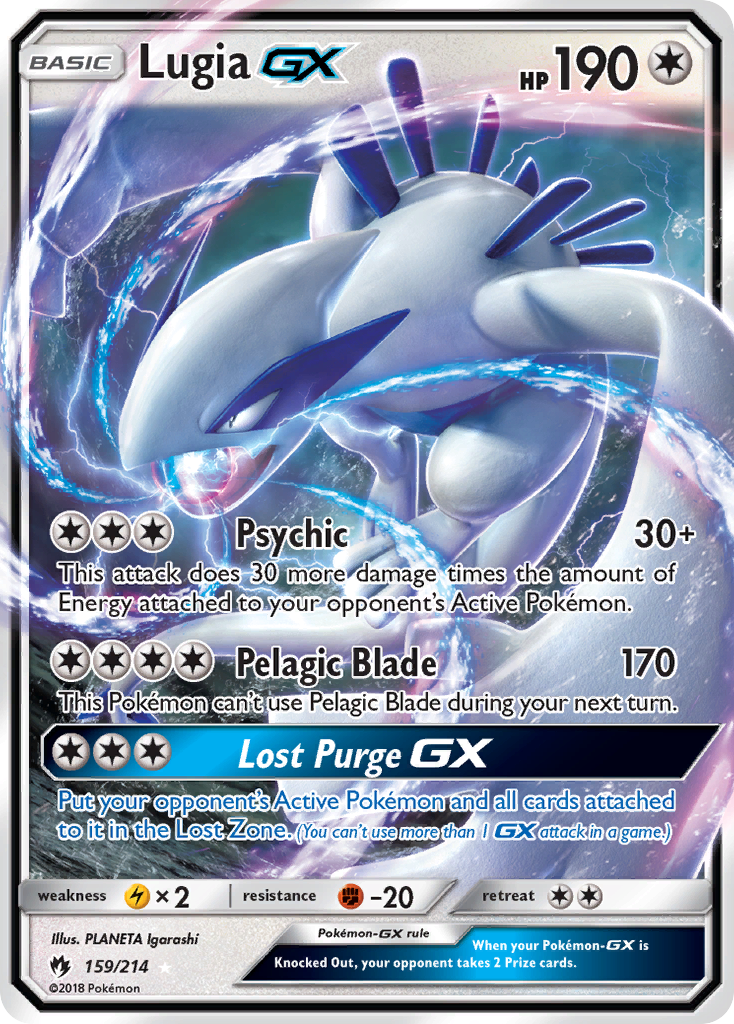 Lugia GX - SM - Lost Thunder (SM8) — SM - Lost Thunder