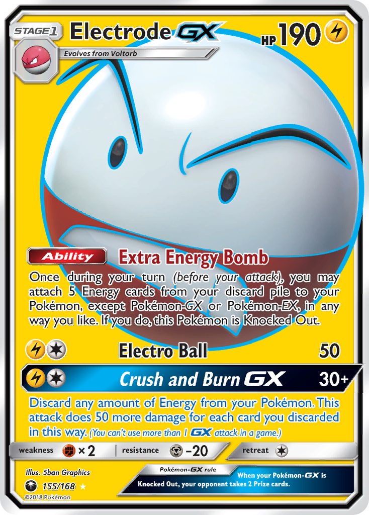 Electrode GX (Full Art) - SM - Celestial Storm (CES) — SM - Celestial Storm