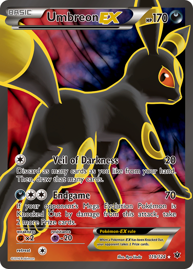 Umbreon EX (Full Art) - XY - Fates Collide (FCO) — Fates Collide