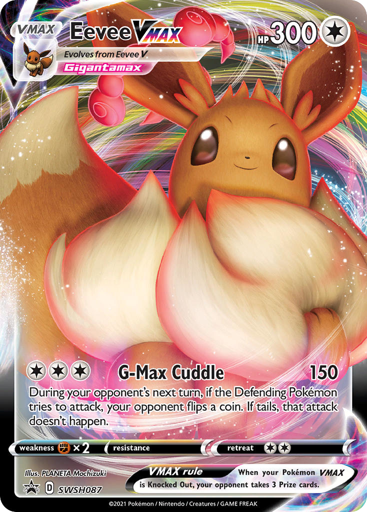 Eevee VMAX - SWSH087/107 - SWSHP: SWSH Black Star Promos (None) — SM Promos