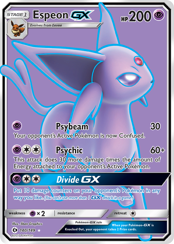 Espeon GX (Full Art) - SM Base Set (SM01) — SM Base Set