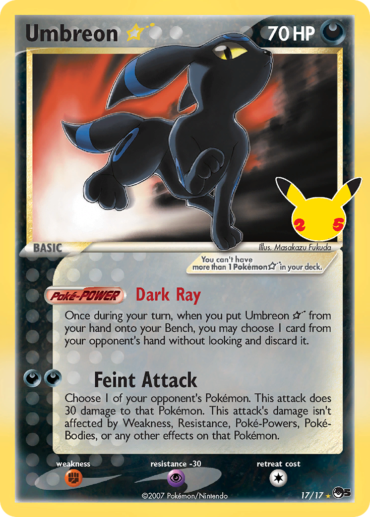 Umbreon Star - Celebrations: Classic Collection (CCC) — Celebrations