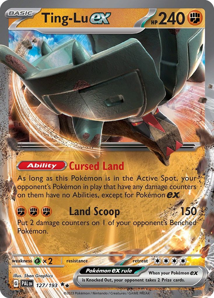Ting-Lu ex - SV02: Paldea Evolved (PAL) — SV02: Paldea Evolved