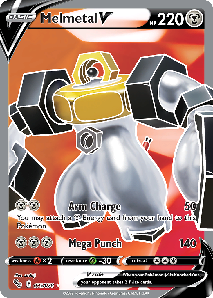 Melmetal V (Full Art) - Pokemon GO (PGO) — Pokemon GO