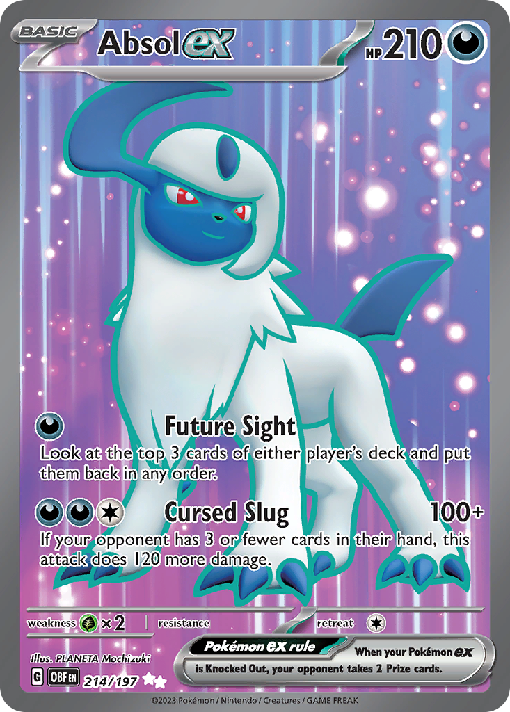Absol ex - 214/197 - SV03: Obsidian Flames (Ultra Rare) — SV03: Obsidian Flames
