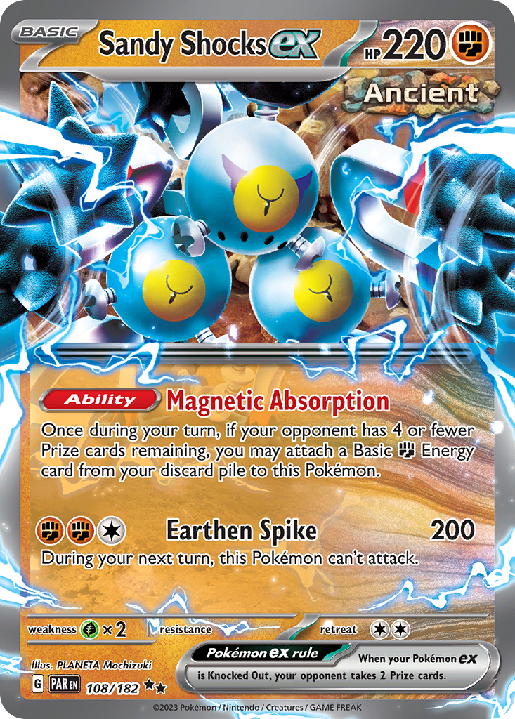 Sandy Shocks ex - 056/131 - SV08.5: Prismatic Evolutions (Double rare) — SV: Prismatic Evolutions