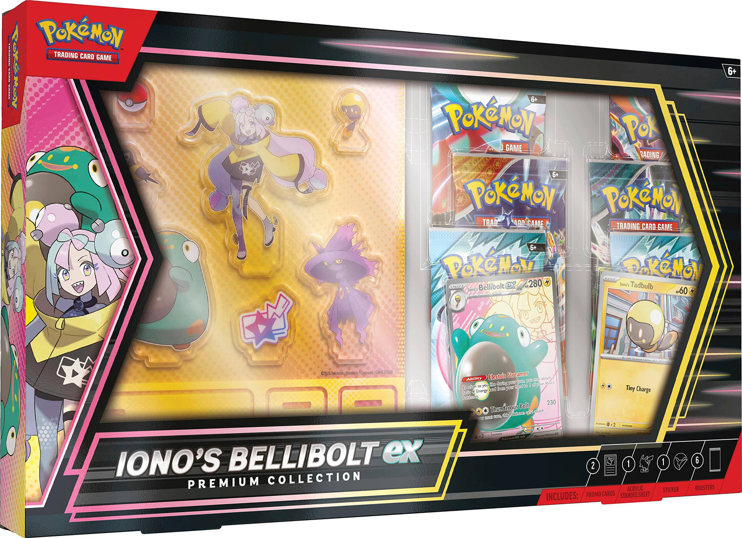 Pokémon TCG: Iono’s Bellibolt ex Premium Collection — Pokémon TCG Producto Sellado