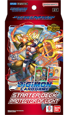 Digimon TCG: Protector of Light Starter Deck Display (ST-20) — Digimon TCG Producto Sellado