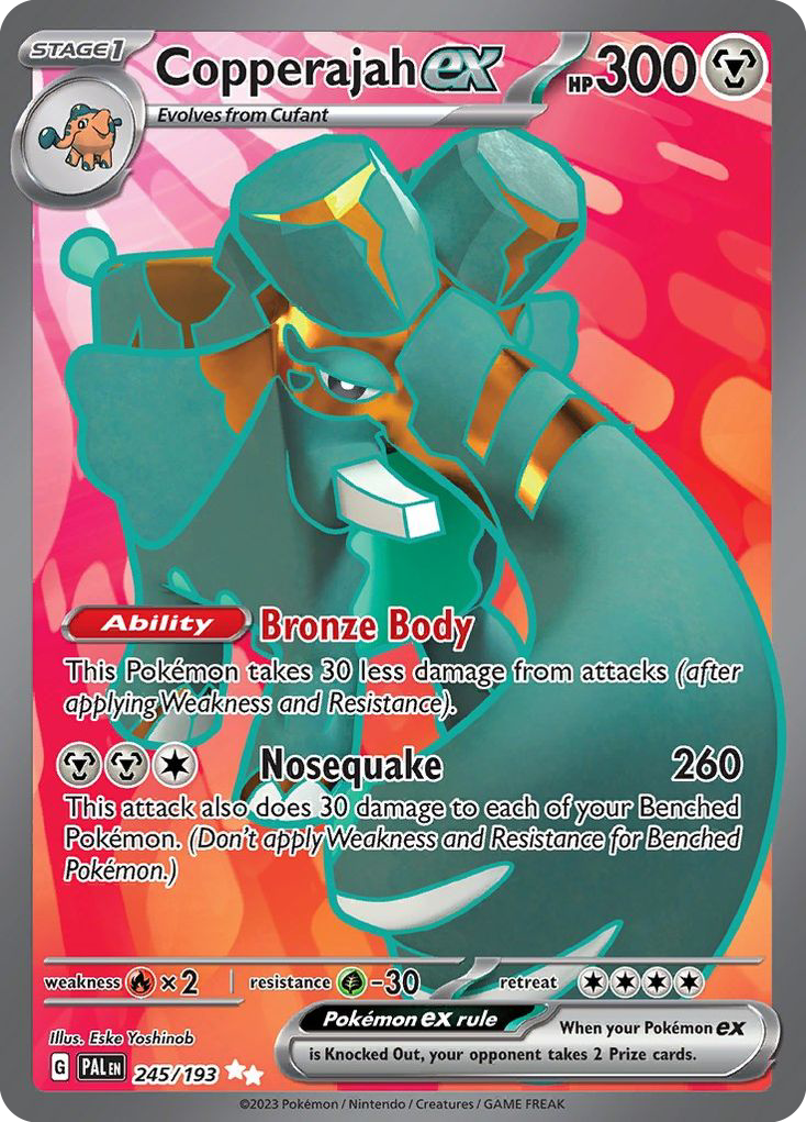 Copperajah ex - 245/193 - SV02: Paldea Evolved (Ultra Rare) — SV02: Paldea Evolved