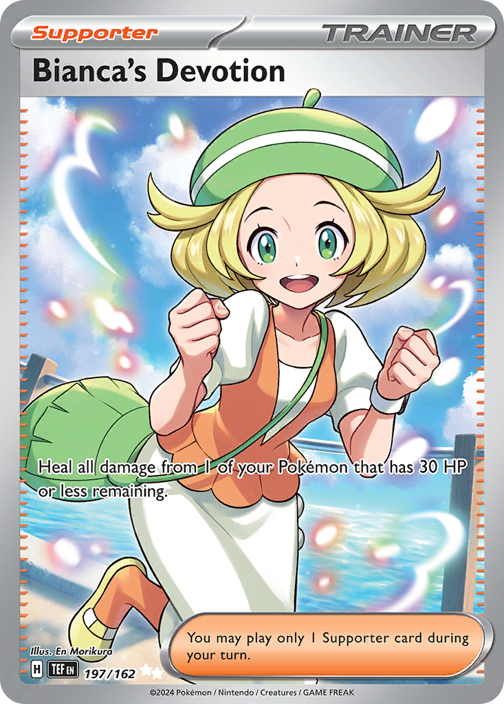 Bianca's Devotion - 197/162 - SV05: Temporal Forces (Ultra Rare) — SV05: Temporal Forces