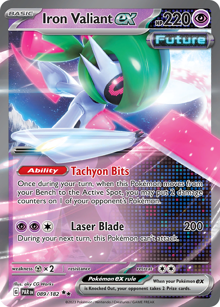Iron Valiant ex - 089/182 - SV04: Paradox Rift (PAR) — SV04: Paradox Rift