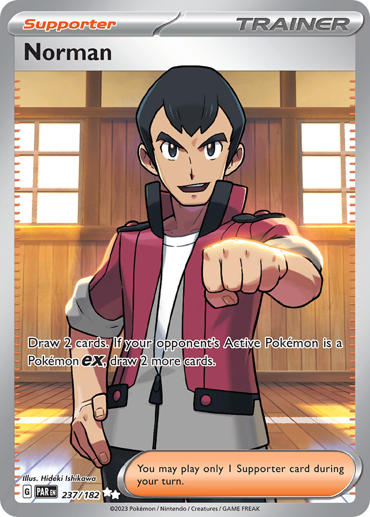 Norman - 237/182 - SV04: Paradox Rift (Ultra Rare) — SV04: Paradox Rift