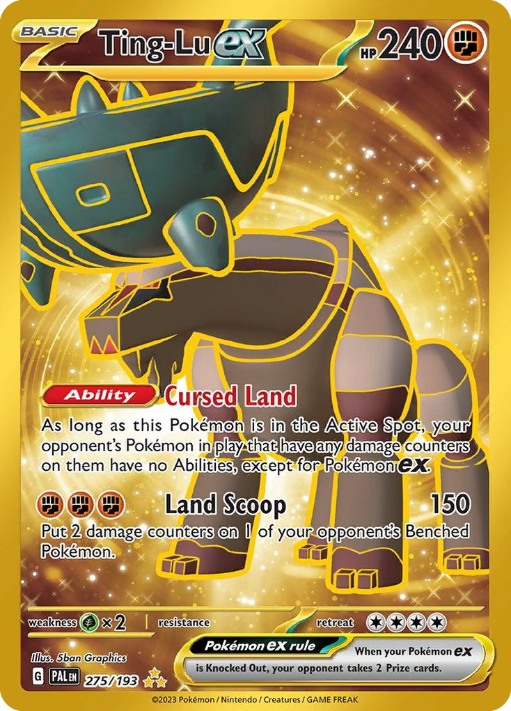 Ting-Lu ex - 275/193 - SV02: Paldea Evolved (Hyper rare) — SV02: Paldea Evolved