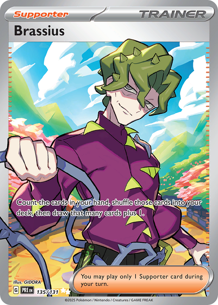 Brassius - 135/131 - SV08.5: Prismatic Evolutions (Ultra Rare) — SV: Prismatic Evolutions